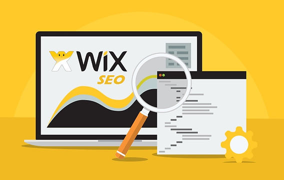 WIX website setup and SEO project preview